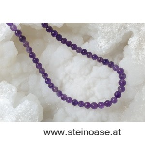 Kette Amethyst 6mm 